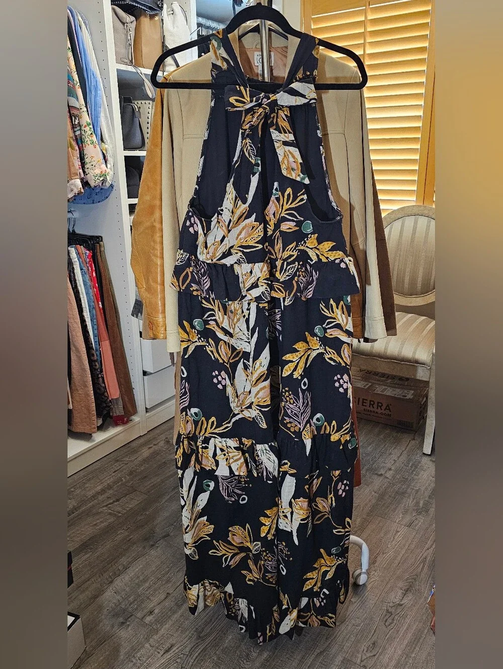 Free People high-low tiered dress. Size S.